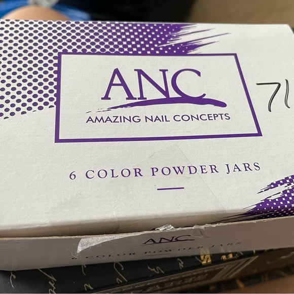 Nail Dip Powder ANC 6 Colors - Picture 1 of 2